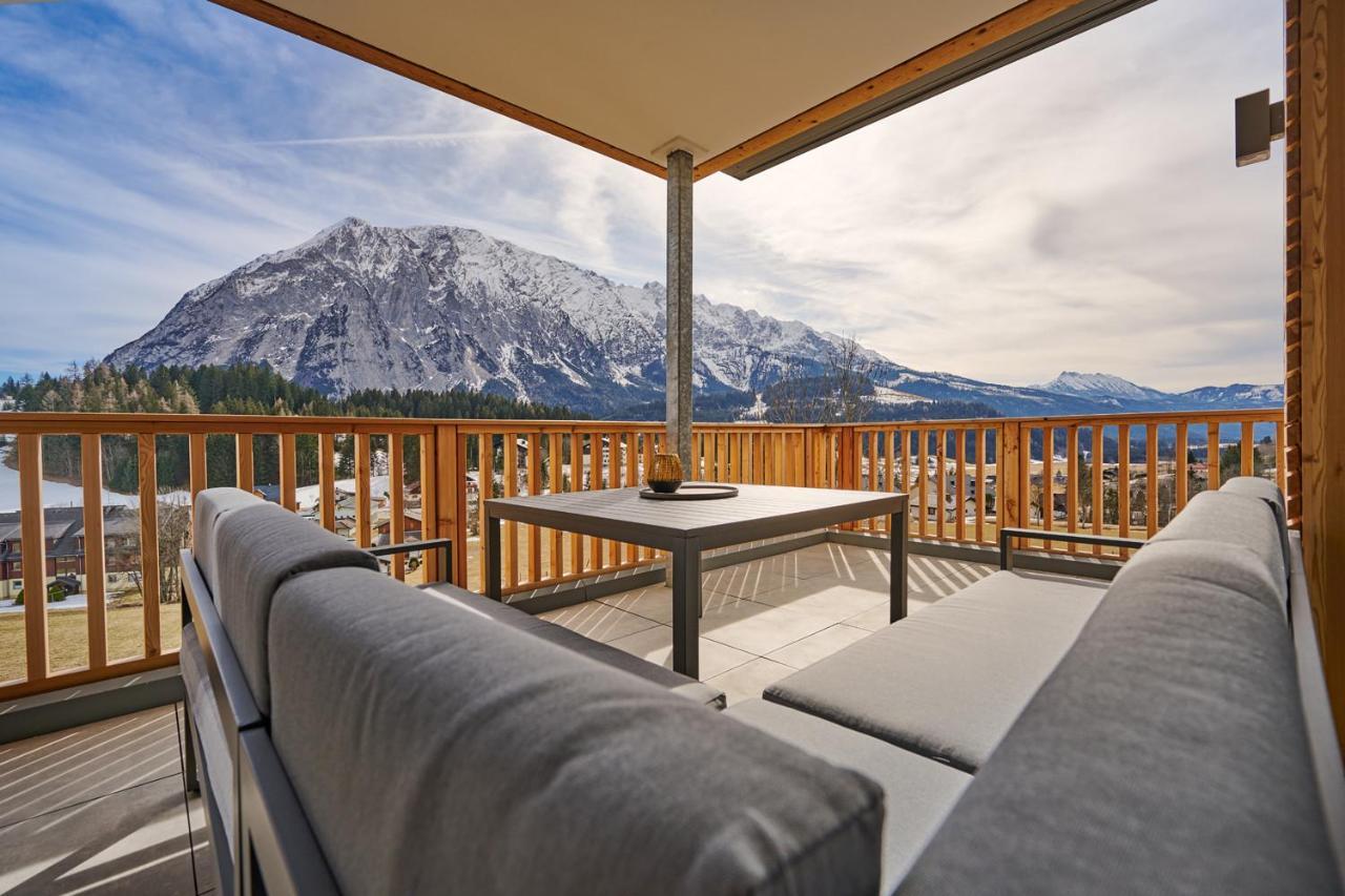 Die Tauplitz Lodges - Adler Auszeit Lodge D6 By Aa Holiday Homes Exteriér fotografie